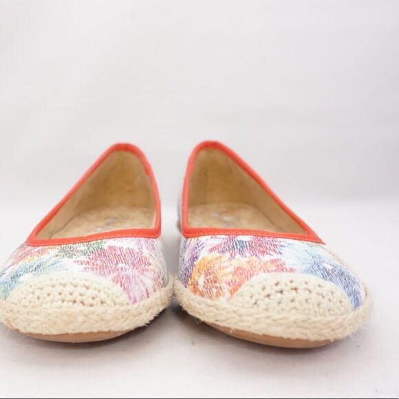 Michelle D Floral Espadrille Flats, Size 6.5 - Picture 6 of 11